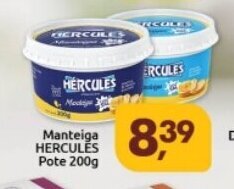 Supermercados Nori Manteiga Hercules pote 200g oferta