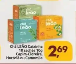 Cha Leao Caixinha 10 saches 10g