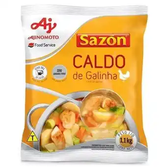Coocerqui Caldo de galinha sazón profissional 1,1kg. oferta