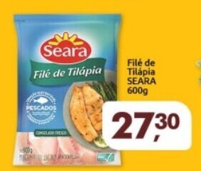 Supermercados Nori File de Tilapia Seara 600g oferta