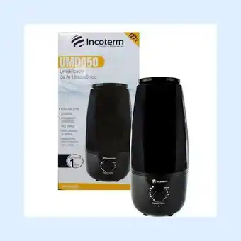 Umidificador incoterm ultrassonico umd050 de 1,6l