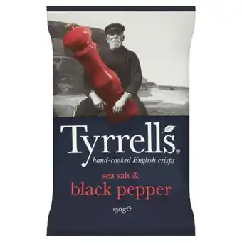 Batata frita tyrrells pimenta preta 150gr