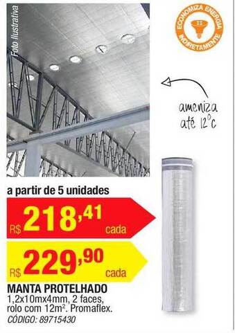 Leroy Merlin Manta Protelhado Promaflex oferta
