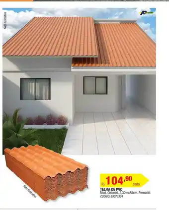 Leroy Merlin Telha De Pvc Permatti oferta