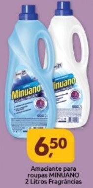 Supermercados Nori Amaciante para roupas Minuano 2L Fragrancias oferta