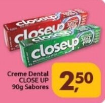 Supermercados Nori Creme Dental Close Up 90g Sabores oferta