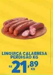 Atacadão Centro Sul Linguiça calabresa perdigão kg oferta