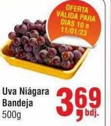 Uva niágara bandeja