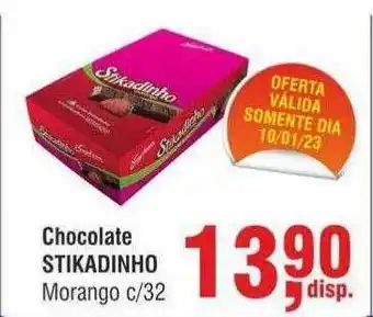 Higa Atacado Chocolate stikadinho oferta