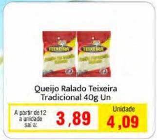 Spani Atacadista Queijo ralado teixeira tradicional oferta