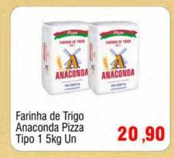 Spani Atacadista Farinha de trigo anaconda pizza tipo oferta
