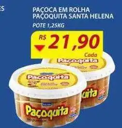 Assaí Atacadista Paçoca em rolha paçoquita santa helena oferta