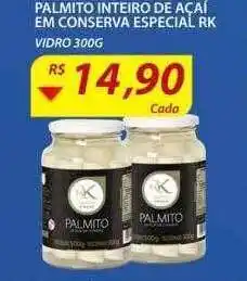 Assaí Atacadista Palmito inteiro de açai em conserva especial oferta