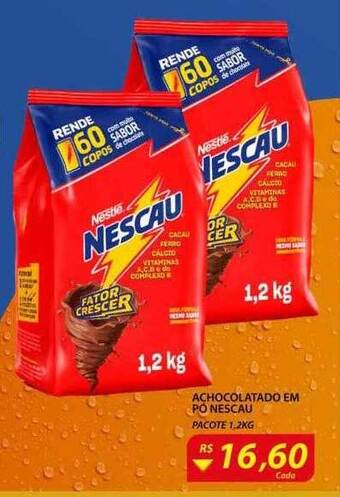 Assaí Atacadista Achocolatado em pó nescau oferta