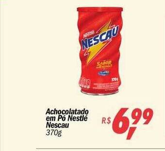 Big Box Achocolatado em pó nestlé nescau oferta