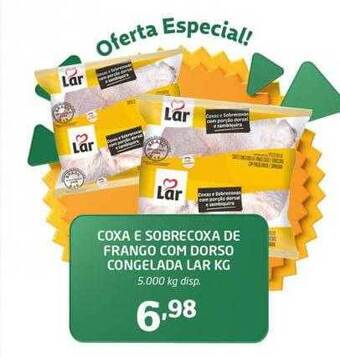 Cooper Coxa e sobrecoxa de frango com dorso congelada lar oferta