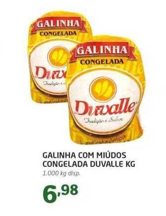 Cooper Galinha com miúdos congelada duvalle oferta
