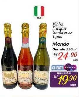 Muffato Vinho frisante lambrusco tipos mondo oferta