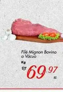 Muffato Filé mignon bovino a vácuo oferta