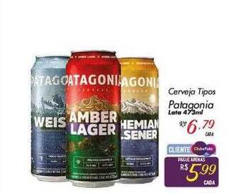 Cerveja tipos patagonia