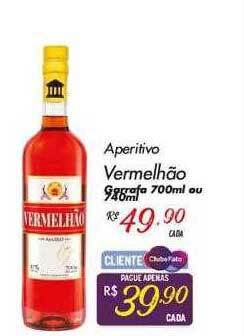Muffato Aperitivo vermelhão oferta