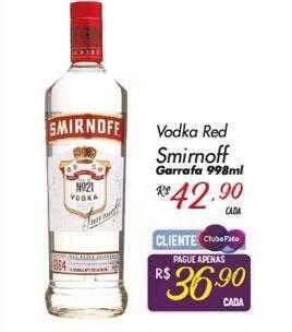 Muffato Vodka red smirnoff oferta