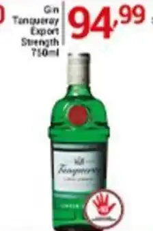 X Supermercados Gin Tanqueray 750ml oferta