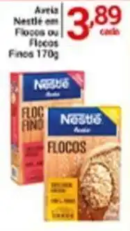 X Supermercados Aveia Nestle em Flocos Finos 170g oferta