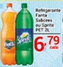 X Supermercados Refrigerante Fanta Sabores Ou Sprite Pet 2L oferta