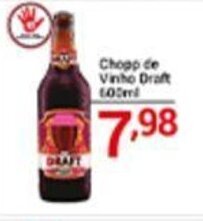 Chopp de Vinho Draft 600ml