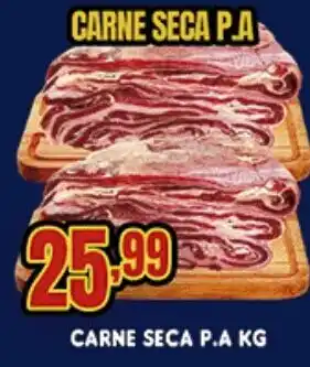 Supermercados Cristal Carne Seca P.A 1kg oferta