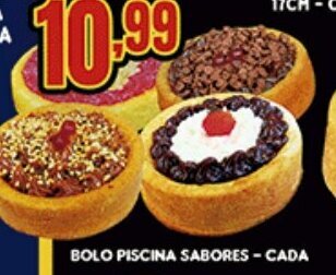 Supermercados Cristal Bolo Piscina Sab. cada oferta