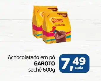 Cometa Supermercados Achocolatado em pó Garoto oferta