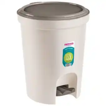 Comjol Lixeira redonda com pedal 13,5l sanremo oferta