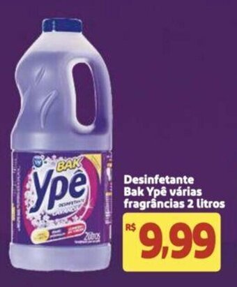 Extra Supermercado Desinfetante Bak Ypê Varias Frag. 2L oferta