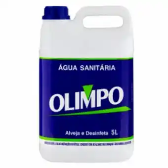Água sanitária olimpo galão 5l