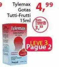 Chama Supermercados Tylemax gotas tutti-frutti 15ml oferta