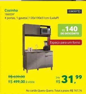 Quero Quero Cozinha oferta