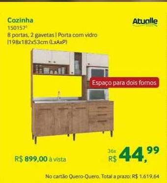 Quero Quero Cozinha atualle oferta
