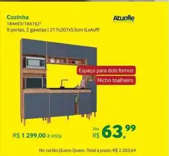 Quero Quero Cozinha atualle oferta