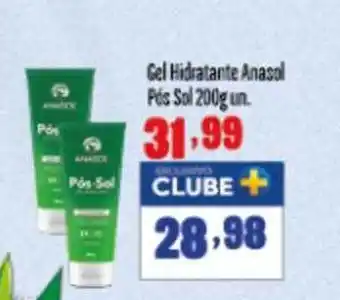Gel hidratante anasol pés sol 200 g un