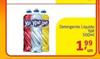 Tenda Atacado Detergente liquido ype 500 ml oferta