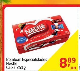 Tenda Atacado Bombom especialidades nestlé caixa 251g oferta
