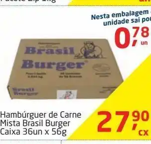 Tenda Atacado Hambúrguer de carne oferta