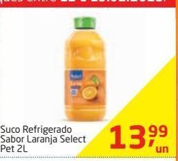 Tenda Atacado Suco refrigerado sabor laranja select pet 2l oferta