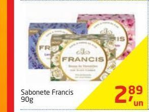 Tenda Atacado Sabonete francis 90g oferta