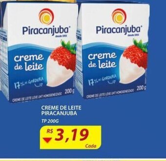 Assaí Atacadista Creme de Leite Piracanjuba TP 200g oferta