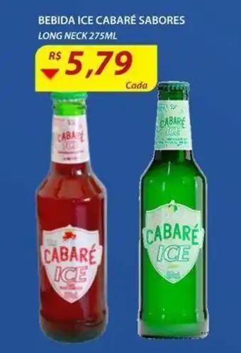 Assaí Atacadista Bebida Ice Cabaré sabores 275ml oferta
