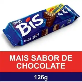Supermercados Pedroso Chocolate bis lacta 126g oferta