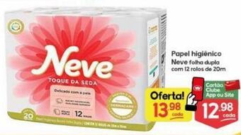 Supermercados Princesa Papel higiênico neve oferta